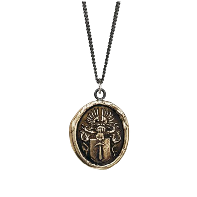 Bronze Talisman Necklace - Defender