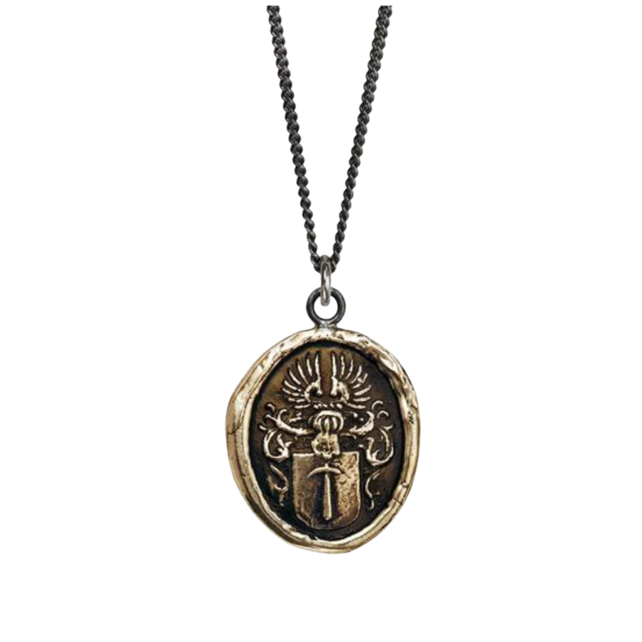Bronze Talisman Necklace - Defender