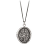 Sterling Silver Talisman Necklace - Defender