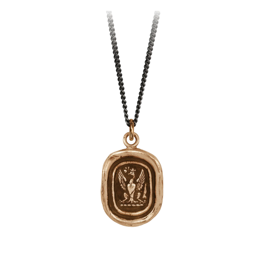 Bronze Talisman Necklace - Follow Your Dreams