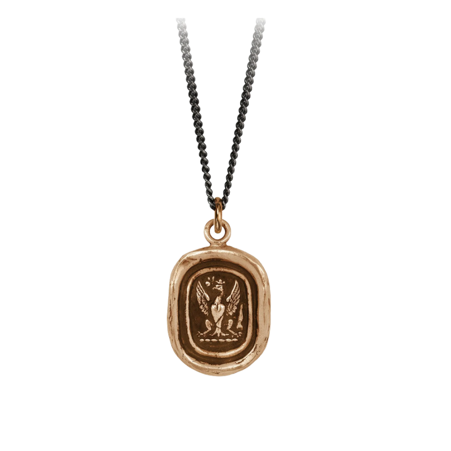 Bronze Talisman Necklace - Follow Your Dreams