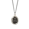 Sterling Silver Talisman Necklace - Unbreakable