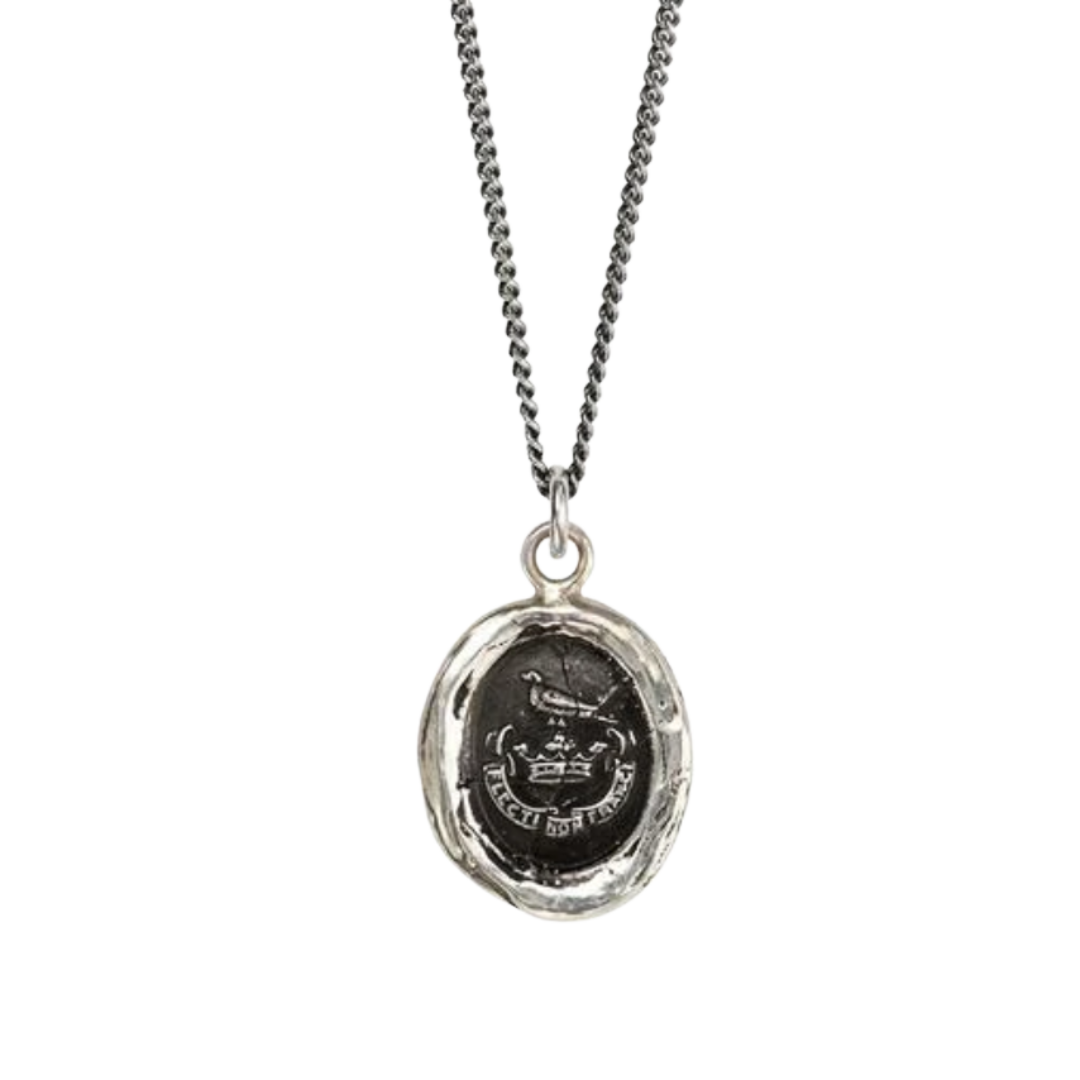 Sterling Silver Talisman Necklace - Unbreakable