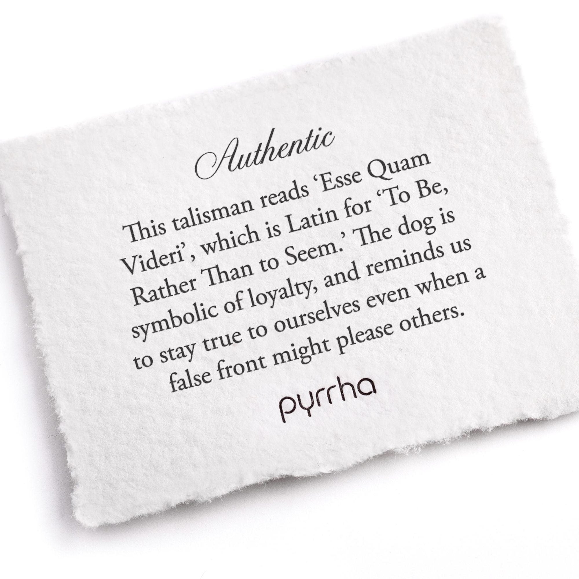 Bronze Talisman Necklace - Authentic