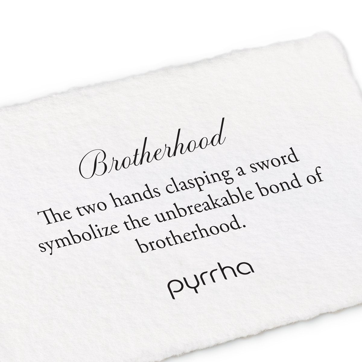 Bronze Talisman Necklace - Brotherhood