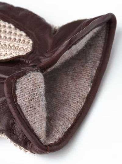 Adam Glove - Chestnut & Beige