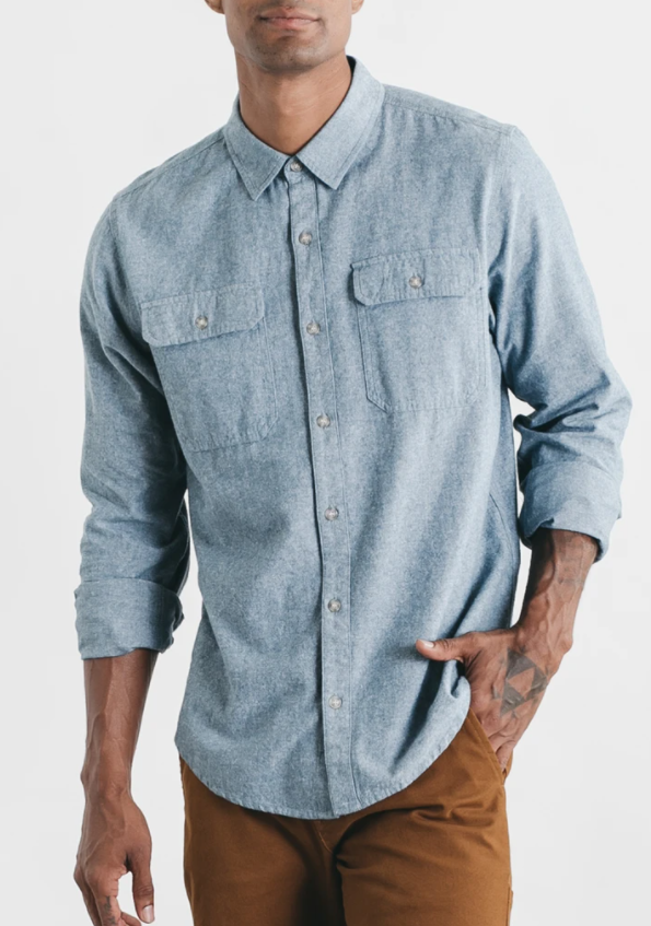 Eugene Blue Chambray