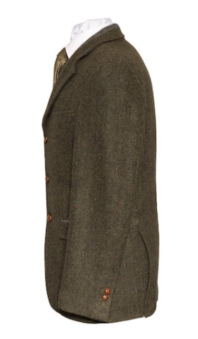 Casement Classic Fit Irish Tweed Blazer - Green