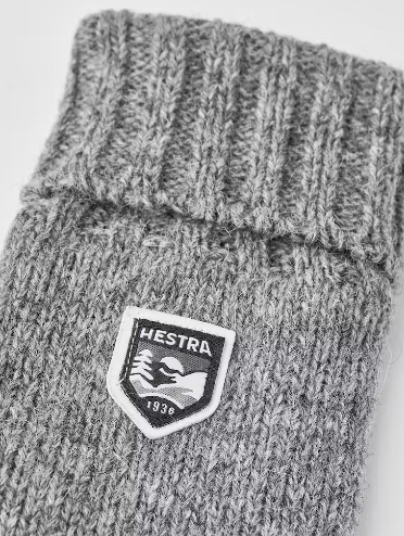 Basic Wool Glove - Grey