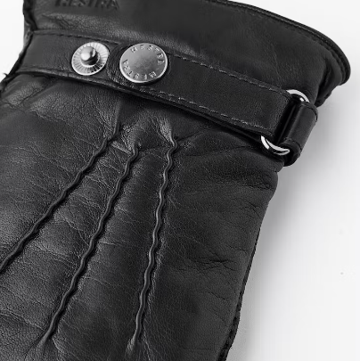 Jake Leather Glove - Black