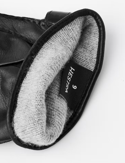 Jake Leather Glove - Black