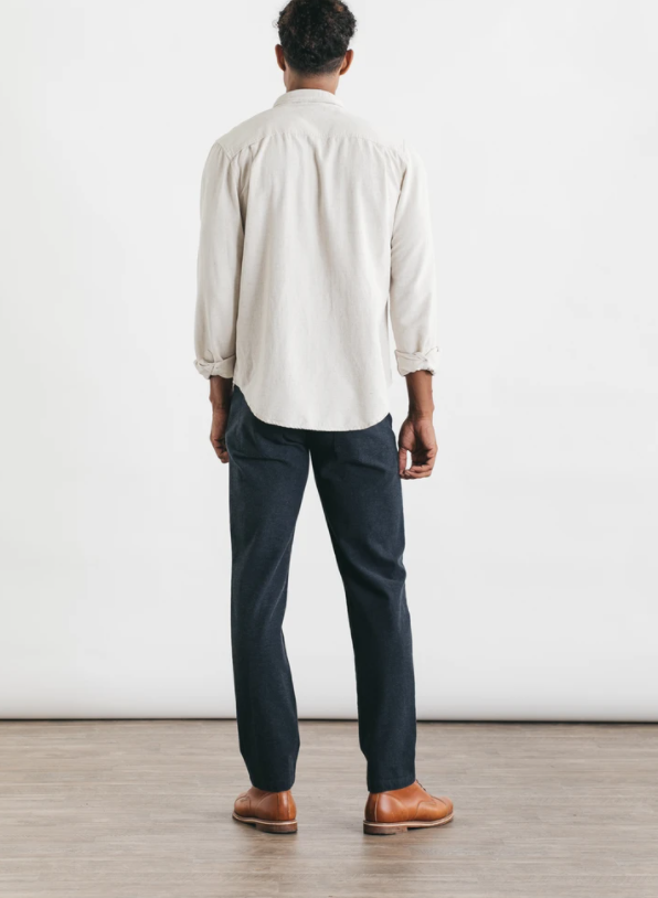 Jude Button Down - Natural