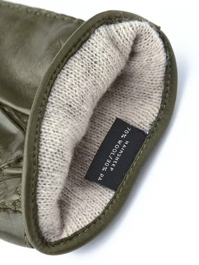 Jake Leather Glove - Loden