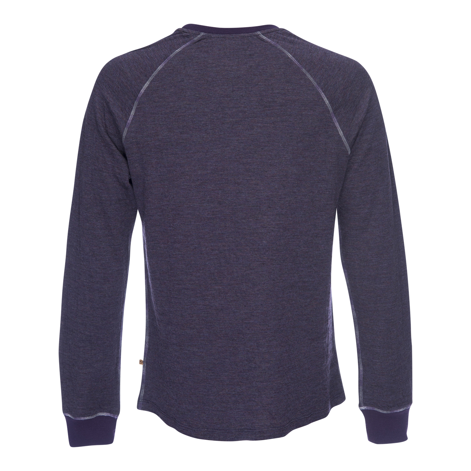 Jackie Tonal Rainbow Stitched Raglan - Purple