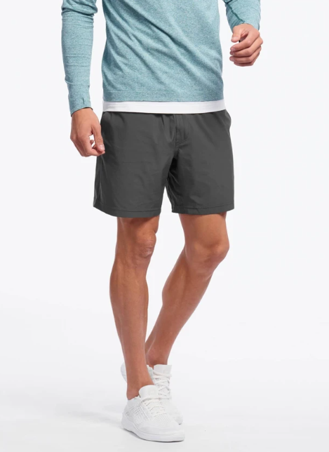 7" Mako Short Unlined - Asphalt