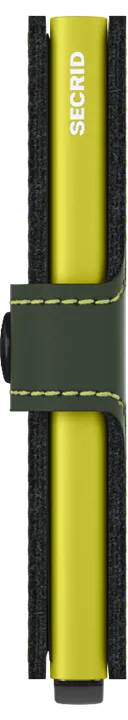 Miniwallet - Matte Green & Lime