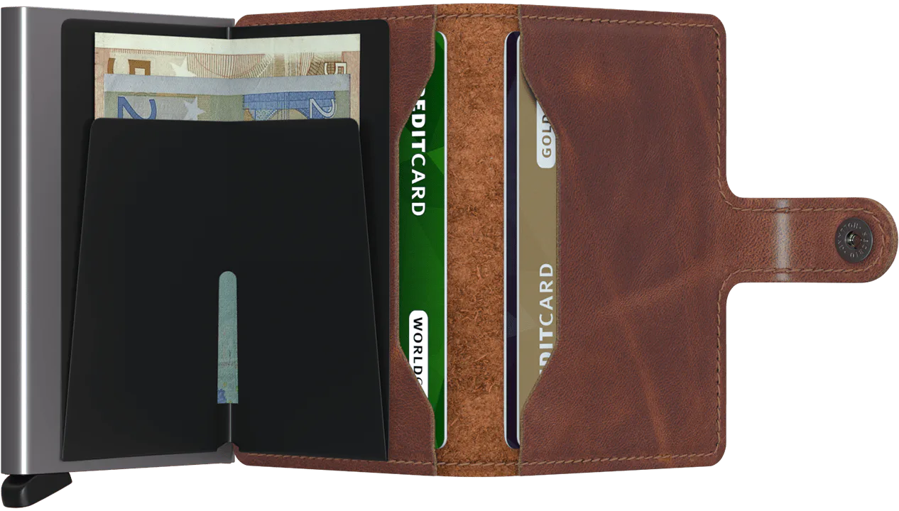 Miniwallet - Vintage Brown