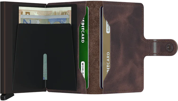 Miniwallet - Vintage Chocolate