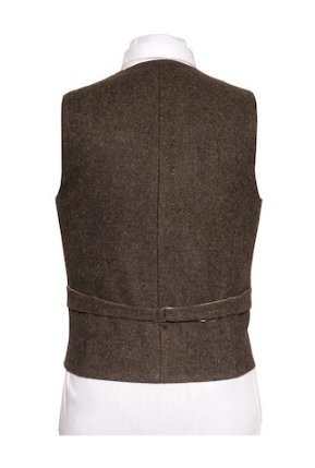 Oscar Wilde Irish Tweed Waistcoat - Brown