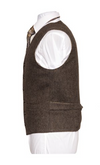 Oscar Wilde Irish Tweed Waistcoat - Brown