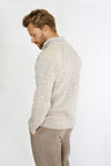 Foxton Quarter Zip Neck - Oatmeal