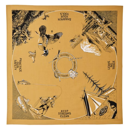 Outdoorsman Bandana - Sulpher