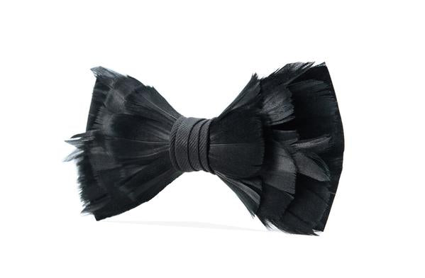 Rice Bow Tie - Goose Feathers