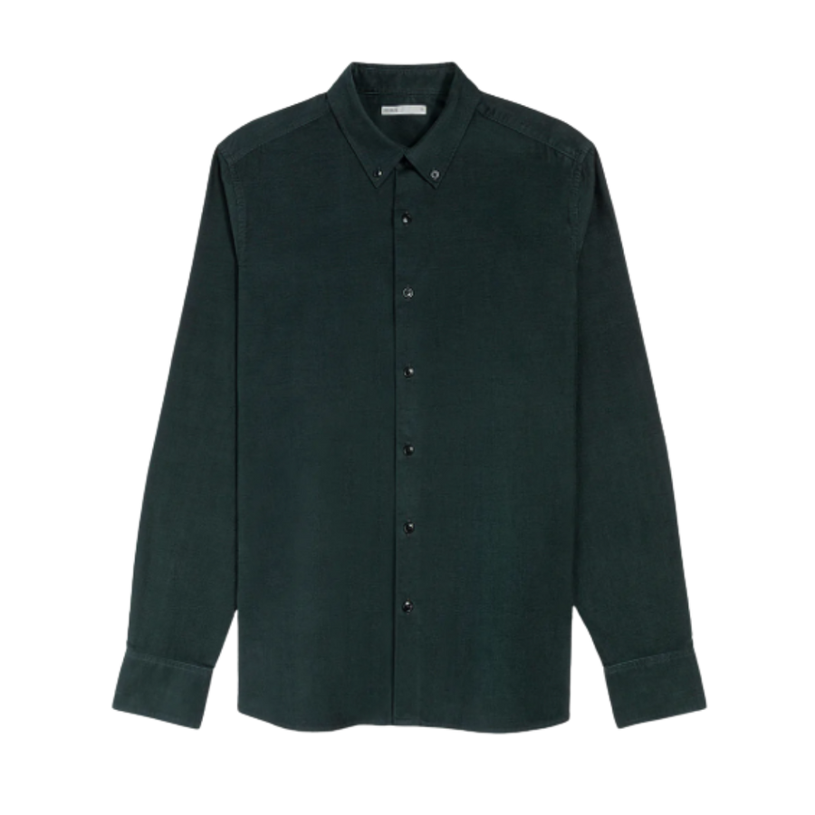 Fulton Cord Shirt - Dark Green