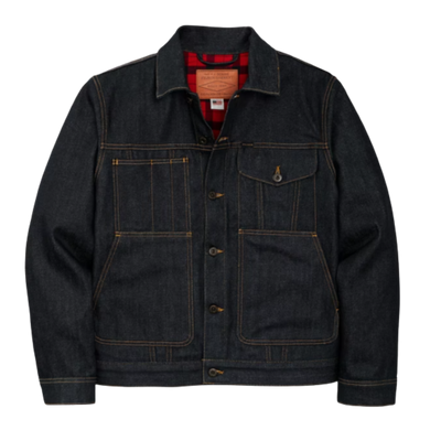 Lined Denim Short Cruiser Jacket