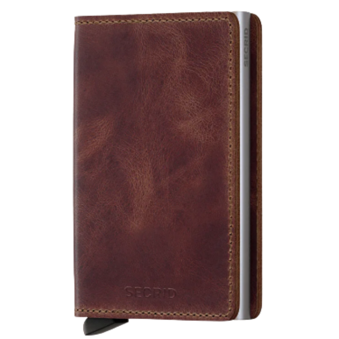 Slimwallet - Vintage Brown