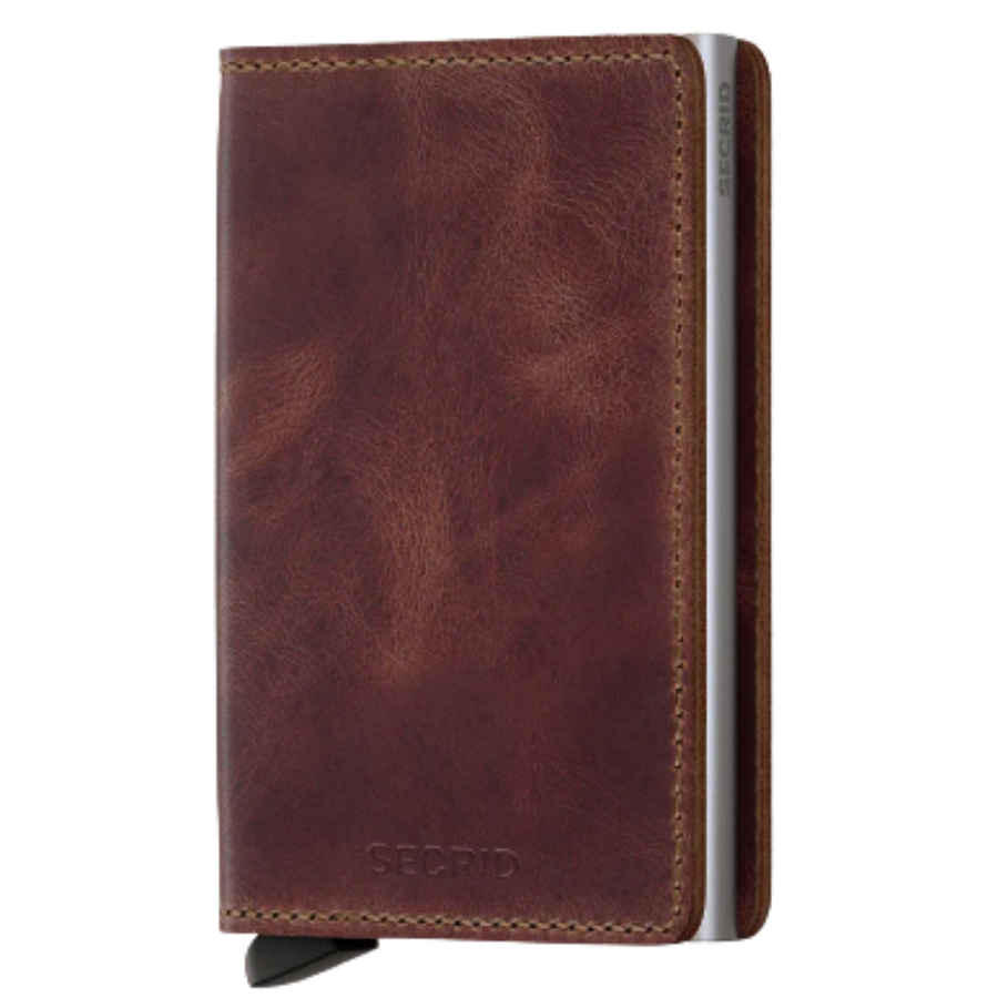 Slimwallet - Vintage Brown