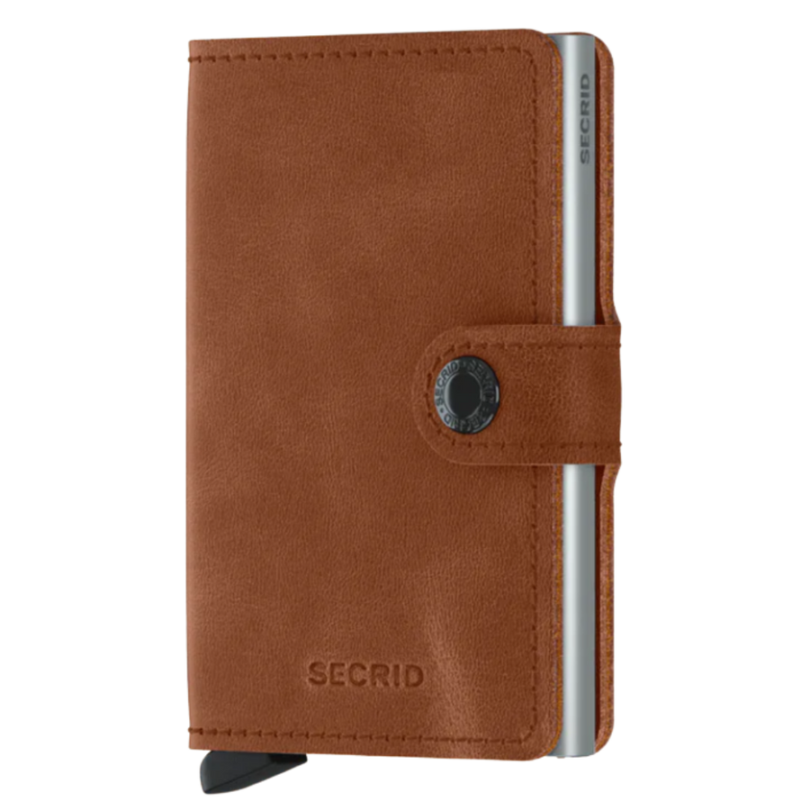 Miniwallet - Vintage Cognac & Silver