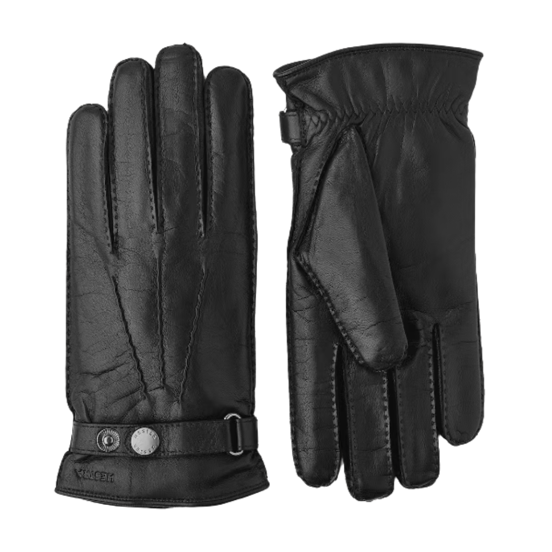 Jake Leather Glove - Black