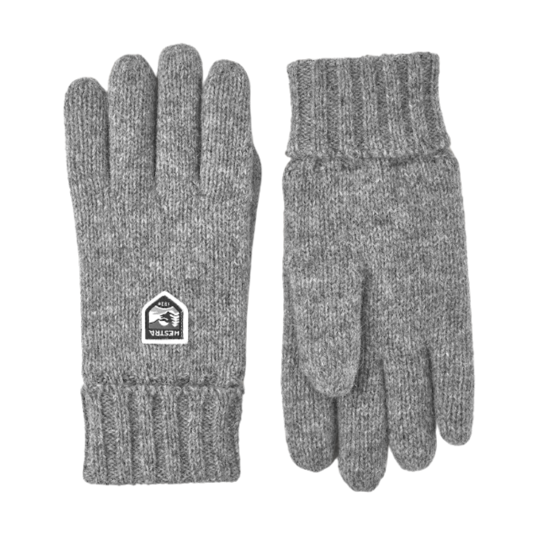 Basic Wool Glove - Grey