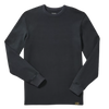 Waffle Knit Thermal Crewneck - Navy