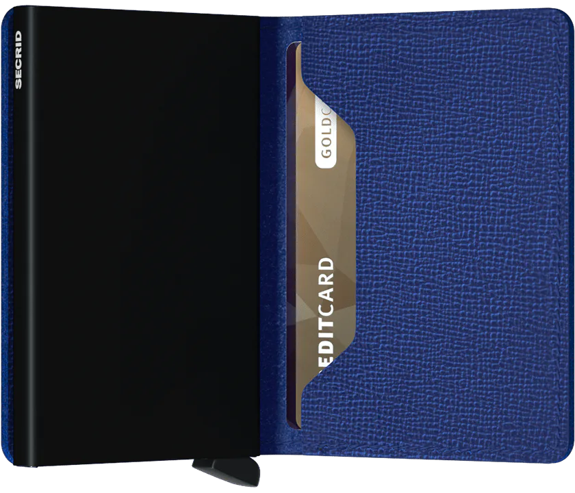 Slimwallet - Crisple Cobalt