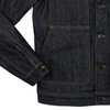 Lined Denim Short Cruiser Jacket