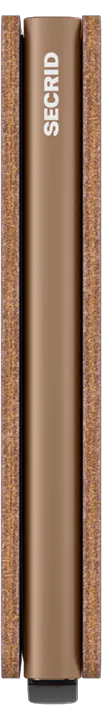 Slimwallet - Saffiano Caramel