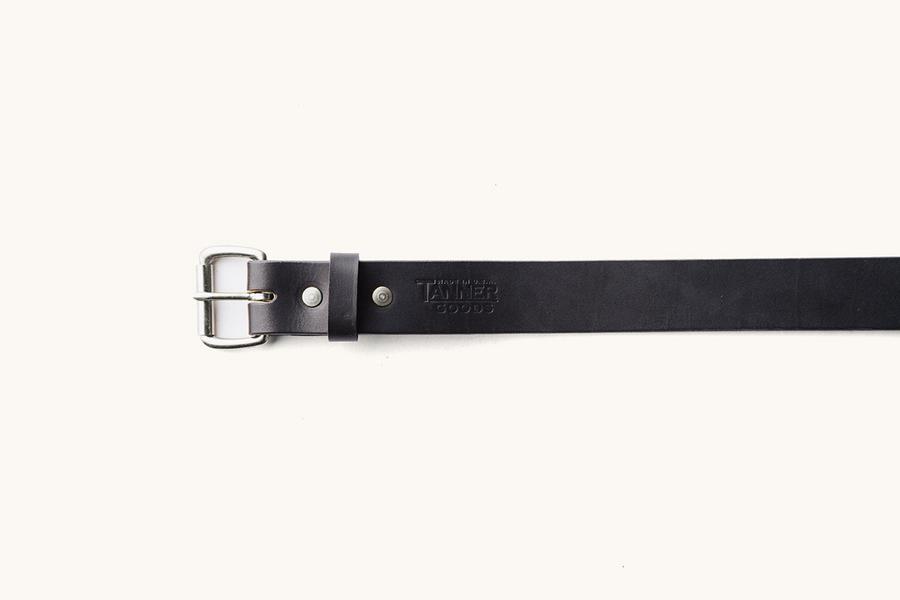 Black Standard Belt w/ Stainless Steel