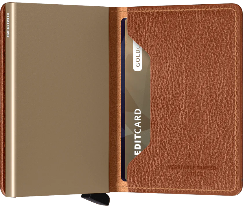 Slimwallet - Vegetable Tanned Carmello Sand