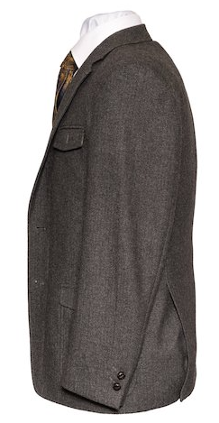 Swift Slim Fit Irish Tweed Blazer - Grey