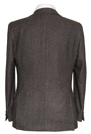 Swift Slim Fit Irish Tweed Blazer - Grey