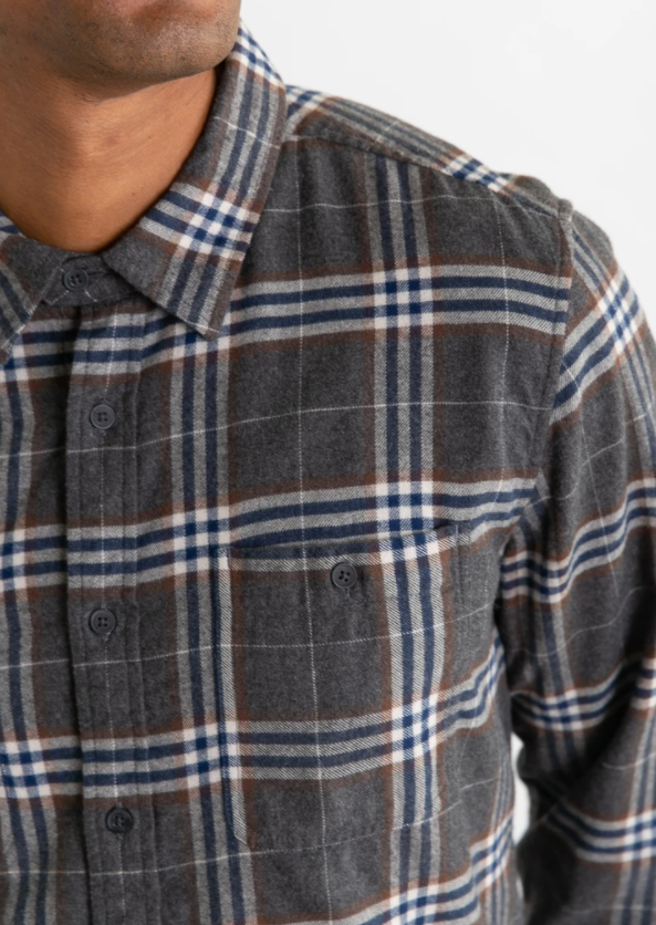 Winslow Plaid - Charcoal