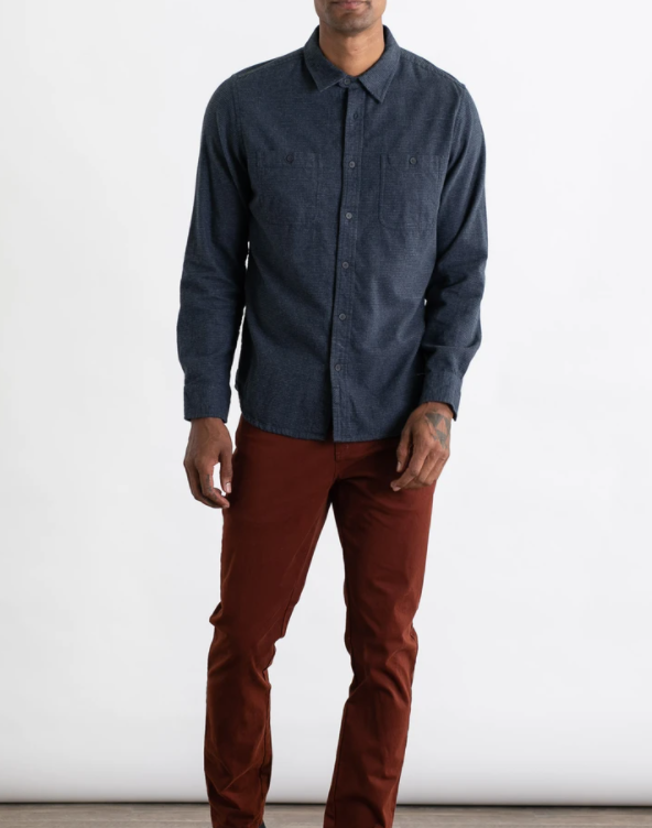 Winslow Houndstooth - Navy