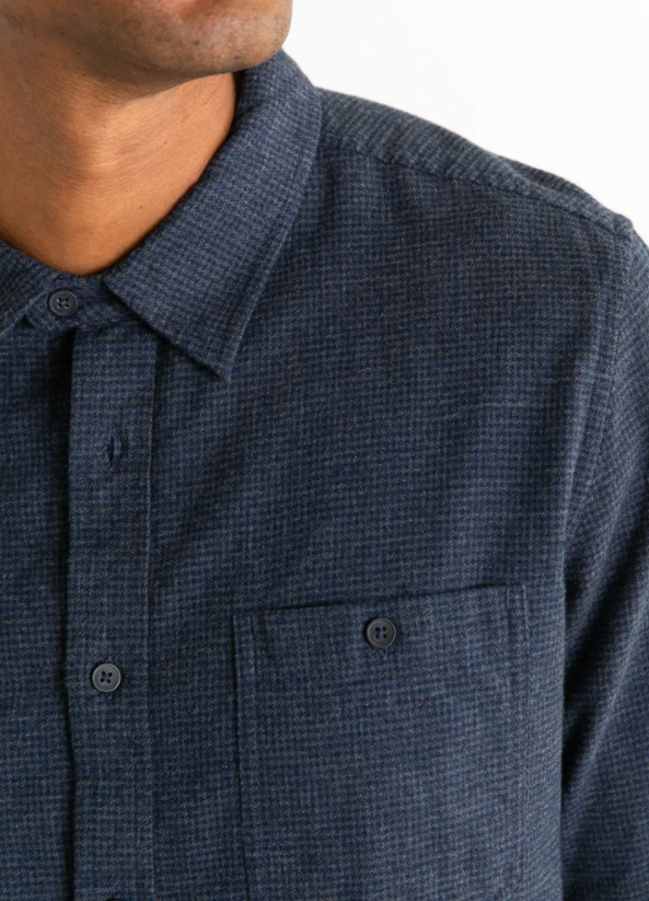 Winslow Houndstooth - Navy