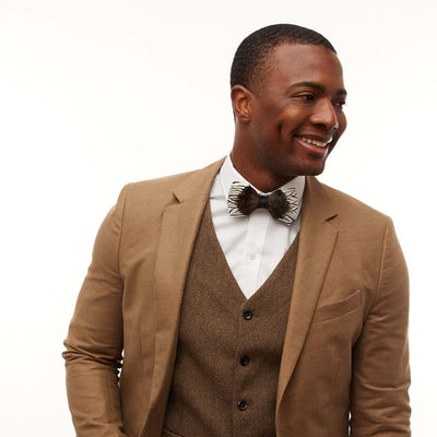 Xander Bow Tie - Pheasant Feathers